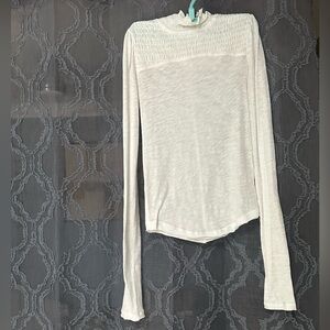 White Long Sleeve Top -We the Free size XS